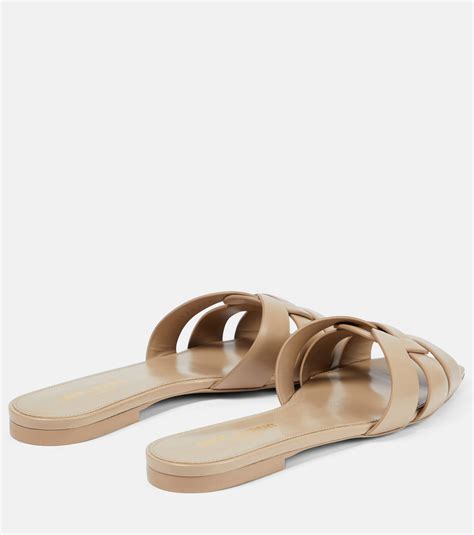 nu pieds 05 ysl leather sandals|Tribute Nu Pieds 05 leather sandals in black .